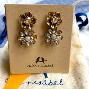 Chloe and Isabel Gardenia Stud Duo